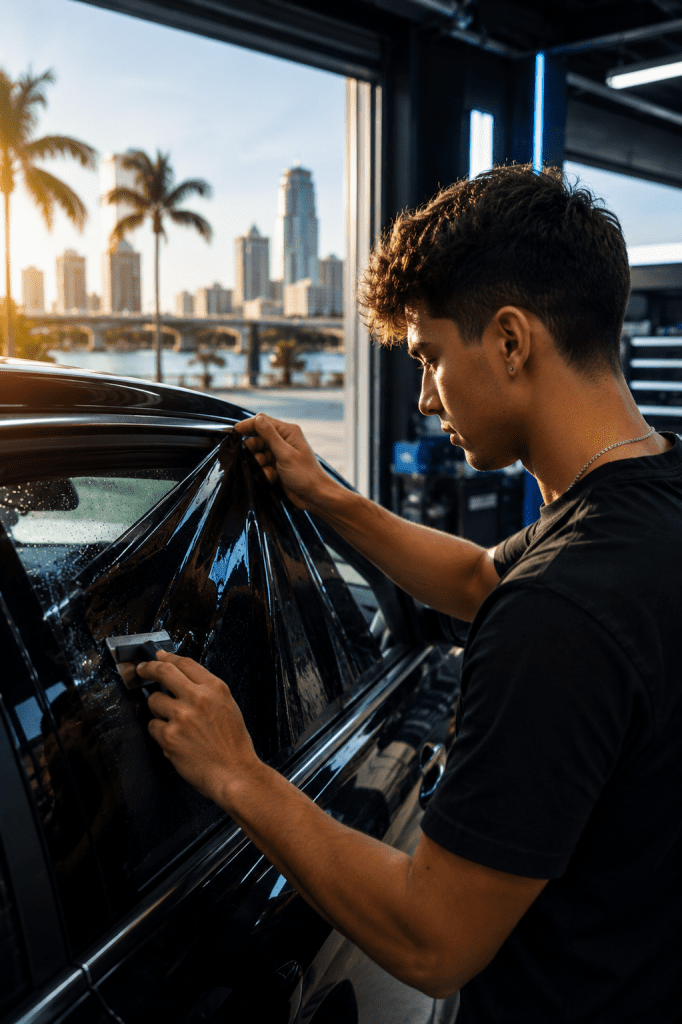 Window Tint Training in Tampa